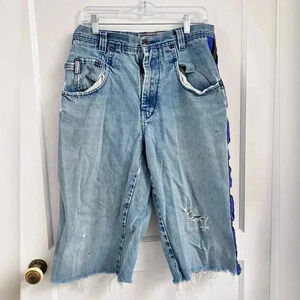 Vintage Parasuco Grunge Cutoff
Denim Skate Short Jorts Size 32